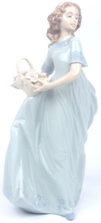 Lot 11726: LLADRO SPRING ENCHANTMENT PORCELAIN FIGURINE