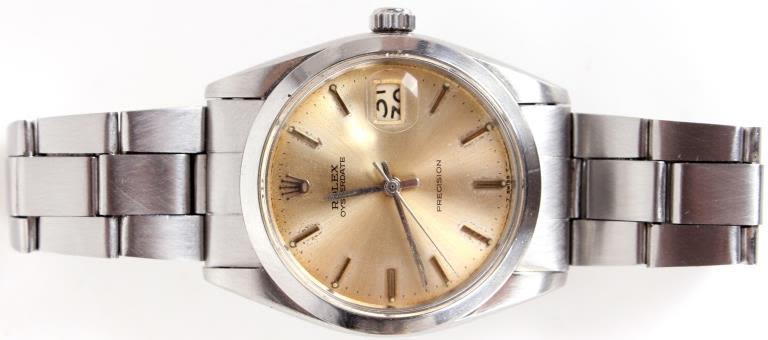 Lot 11790: VINTAGE ROLEX OYSTER DATE PRECISION WATCH 6694