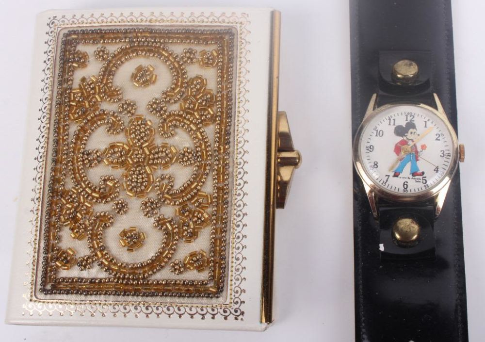 Lot 11823: ENTRE NOUS DE DANIEL WALLET & MICKEY MOUSE WATCH