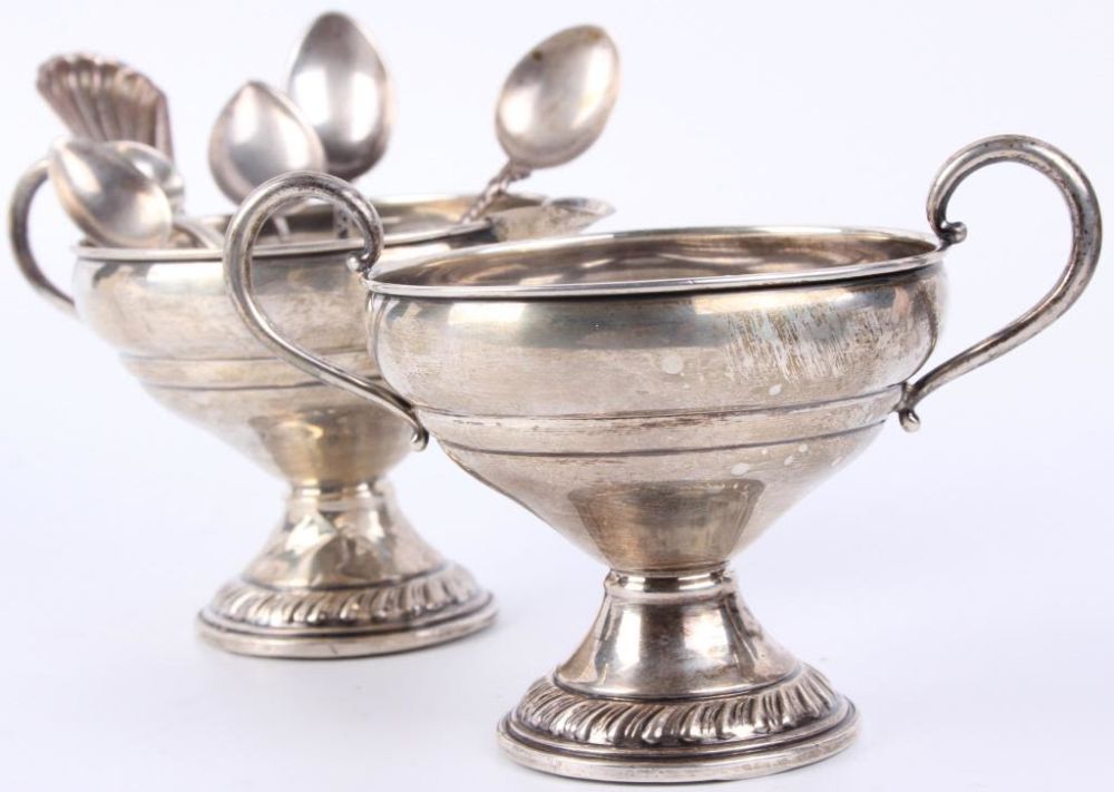 Lot 116201: STERLING, MEXICO & 835 SILVER CUPS & SPOONS