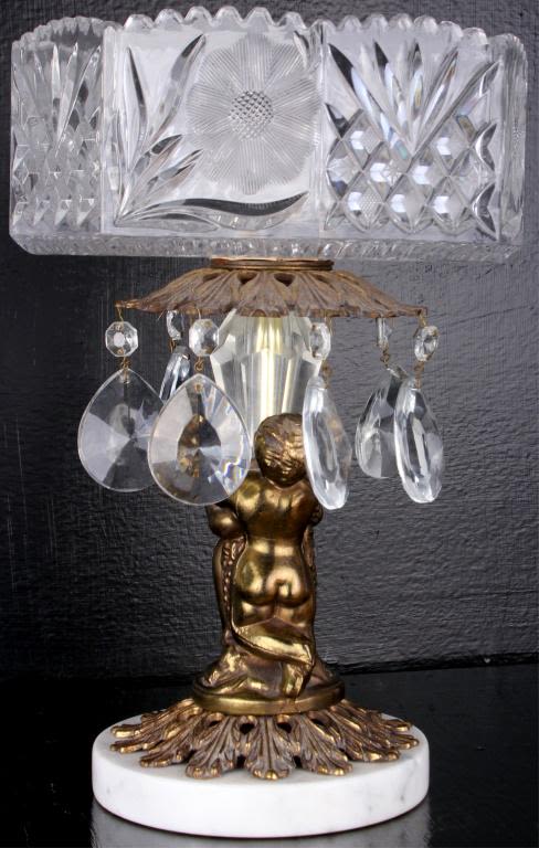 Lot 116294: GERMAN CRYSTAL WEDDING BOWL