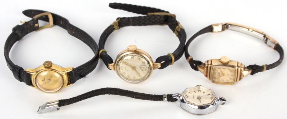 Lot 116329: ASSORTED VINTAGE POCKET WATCHES - LOT OF 4