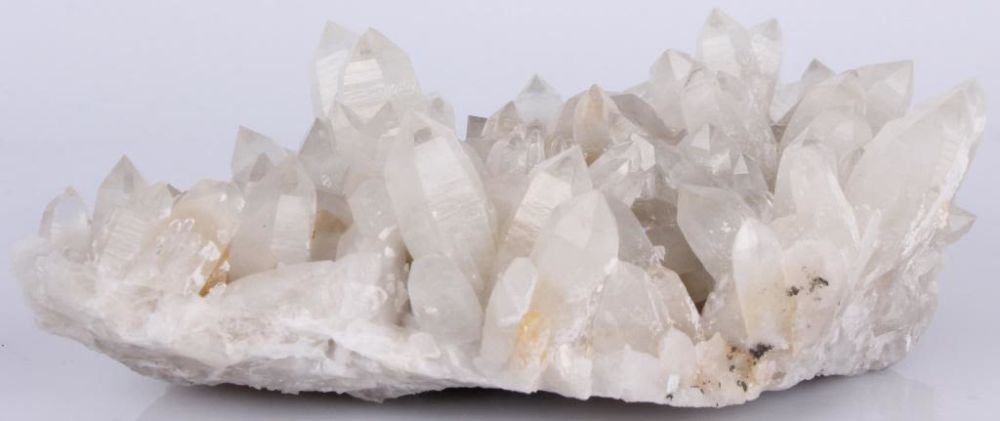 Lot 116364: QUARTZ CRYSTAL CLUSTER WITH PYRITE BASE