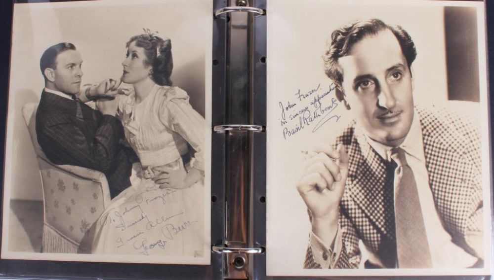 Lot 116375: HISTORICAL AUTOGRAPHED PHOTO COLLECTION