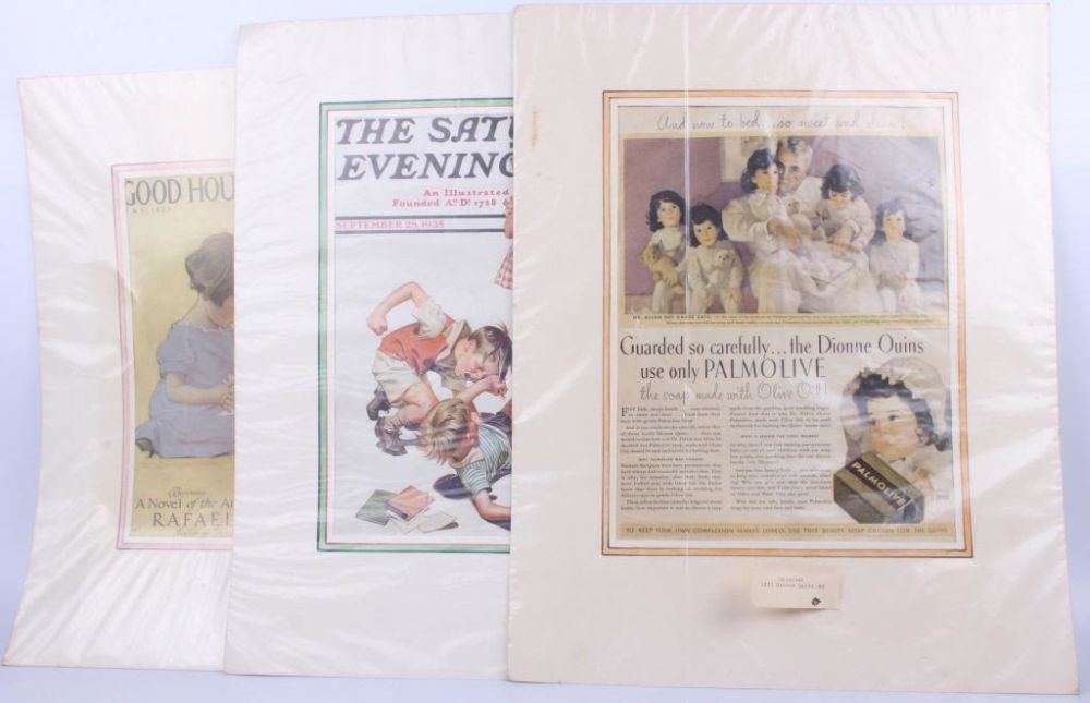 Lot 116387: COLLECTION OF ORIGINAL VINTAGE MAGAZINE COVERS - 3