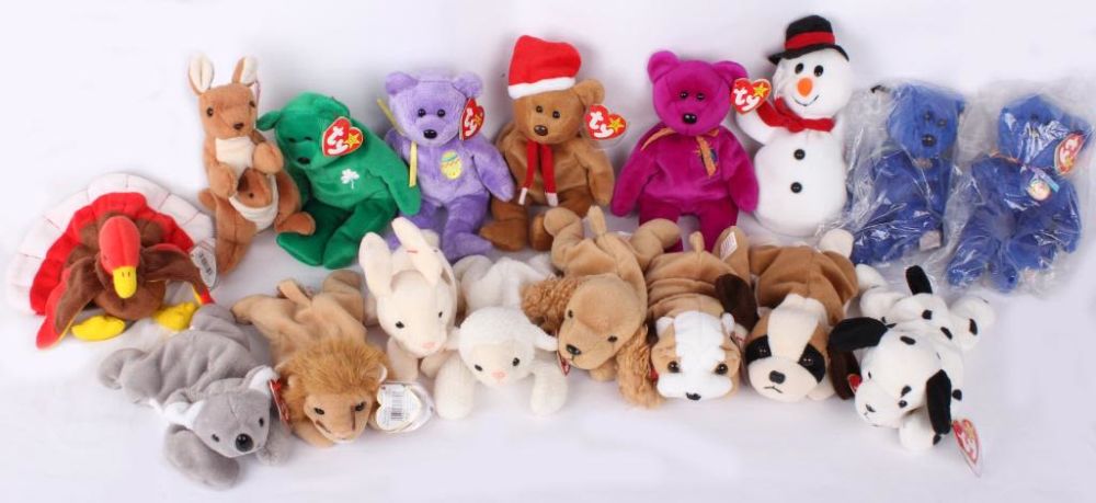Lot 116394: ASSORTED COLLECTIBLE BEANIE BABIES
