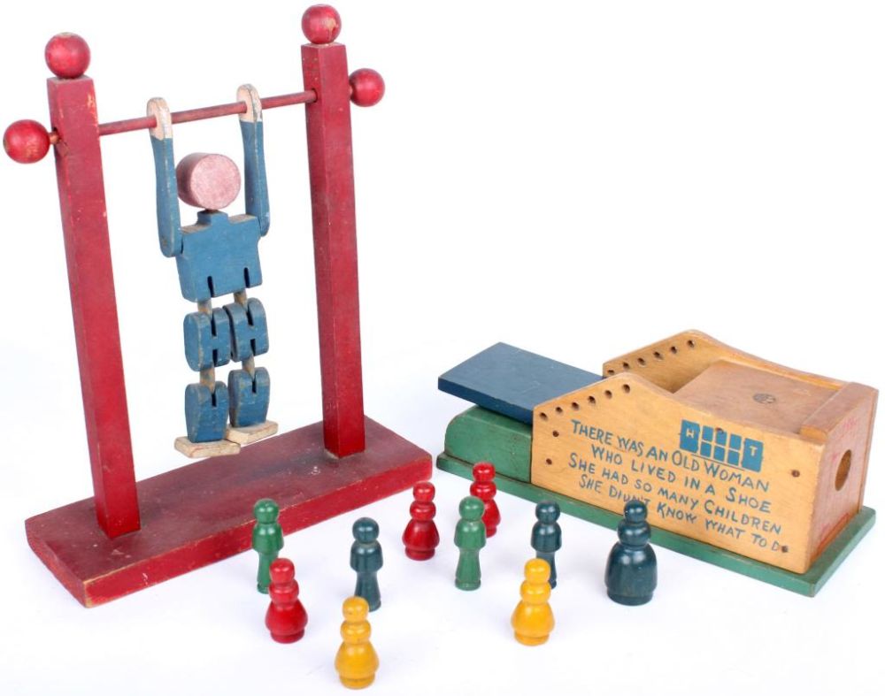Lot 116396: ANTIQUE TIP TOP TOY & HOLGATE NURSERY RHYME TOY