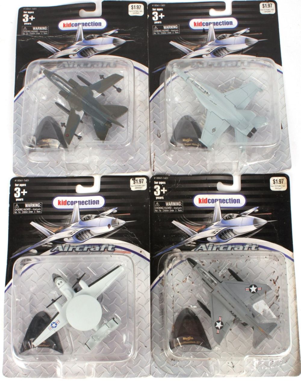 Lot 117302: MAISTO MODEL AIRCRAFTS - NAVY COLLECTION- LOT OF 4