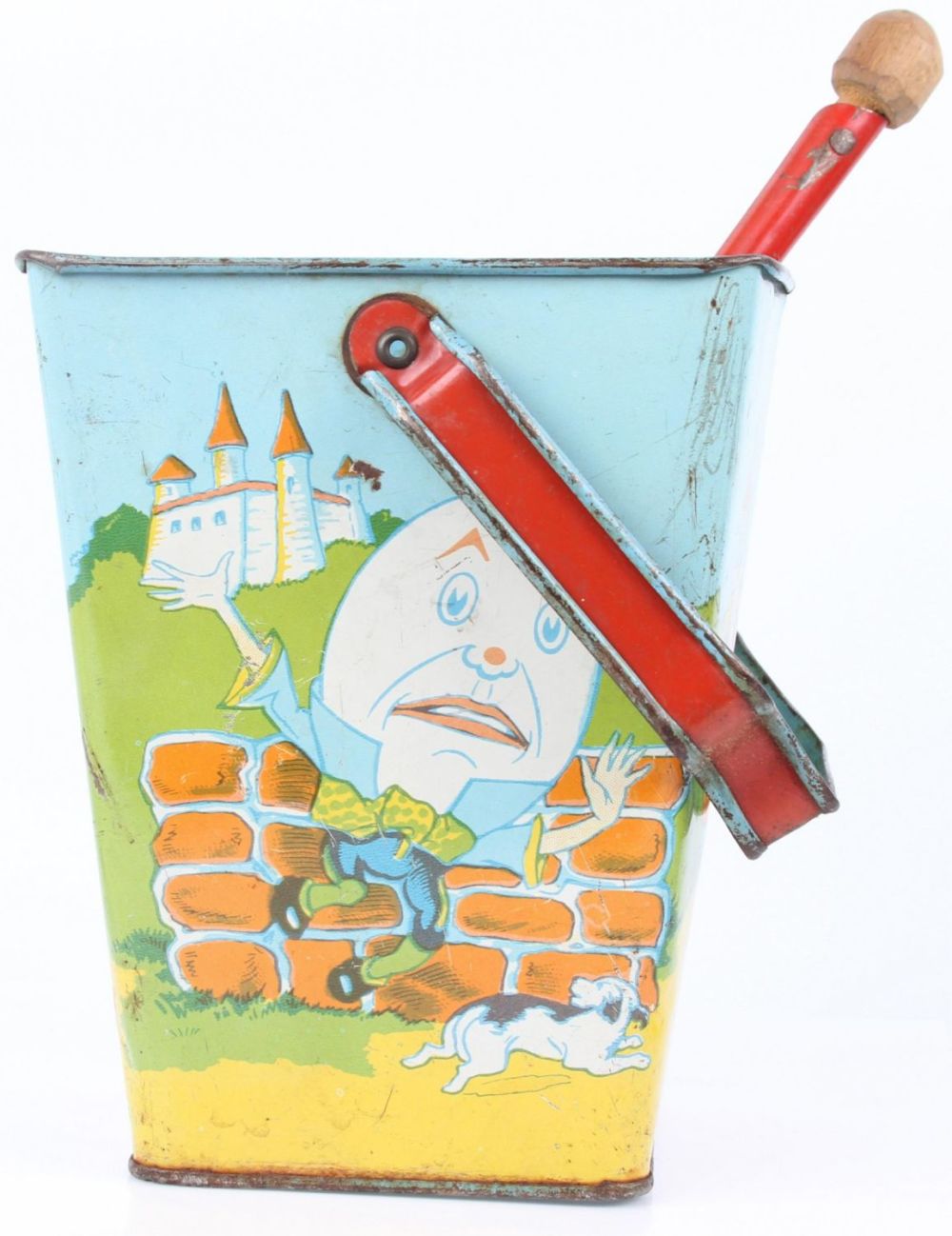 Lot 118236: VINTAGE 1940S CHEIN PAIL AND SHOVEL
