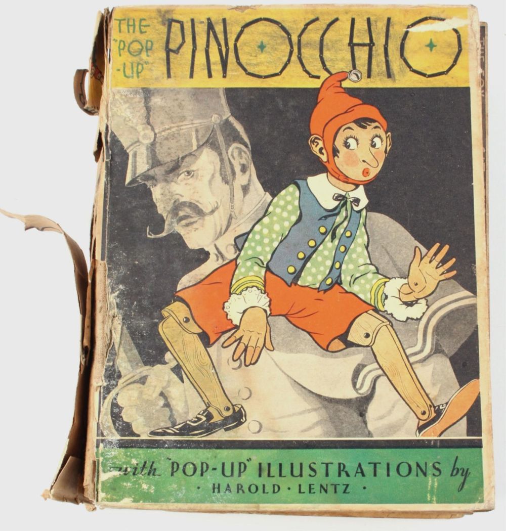 Lot 118239: 1933 BLUE RIBBON BROTHERS POP UP PINOCCHIO