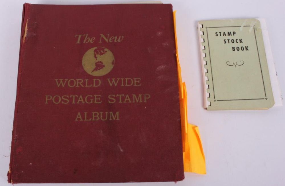 Lot 119253: NEW WORLD WIDE POSTAGE STAMP ALBUM & STOCK BOOK -2