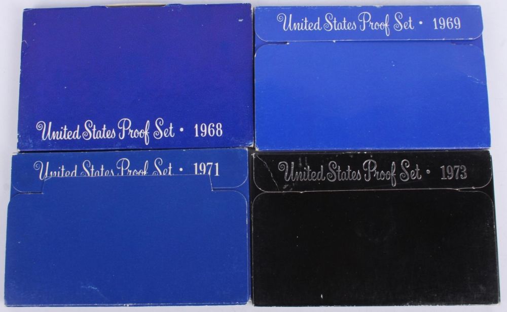 Lot 121216: UNITED STATES PROOF SETS - LOT OF 10
