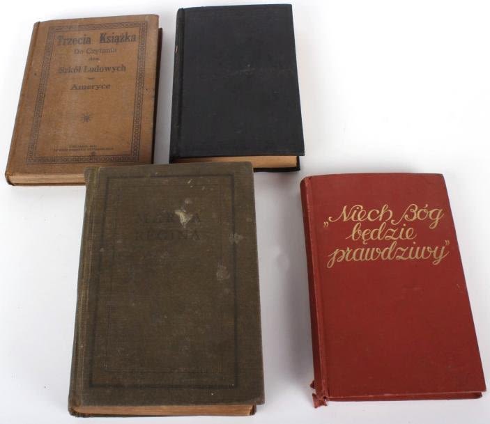 Lot 121295: EARLY 20TH C. BOOKS PRINTED IN POLISH - LOT OF 4