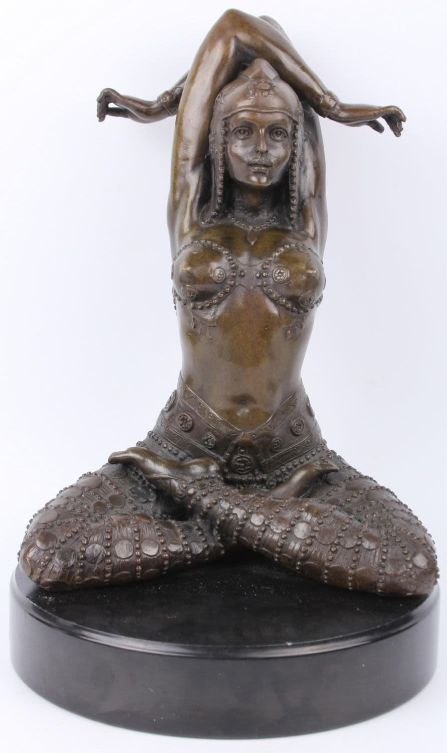 Lot 121335: TOPERKINS DANCING GIRL BRONZE SCULPTURE STATUE