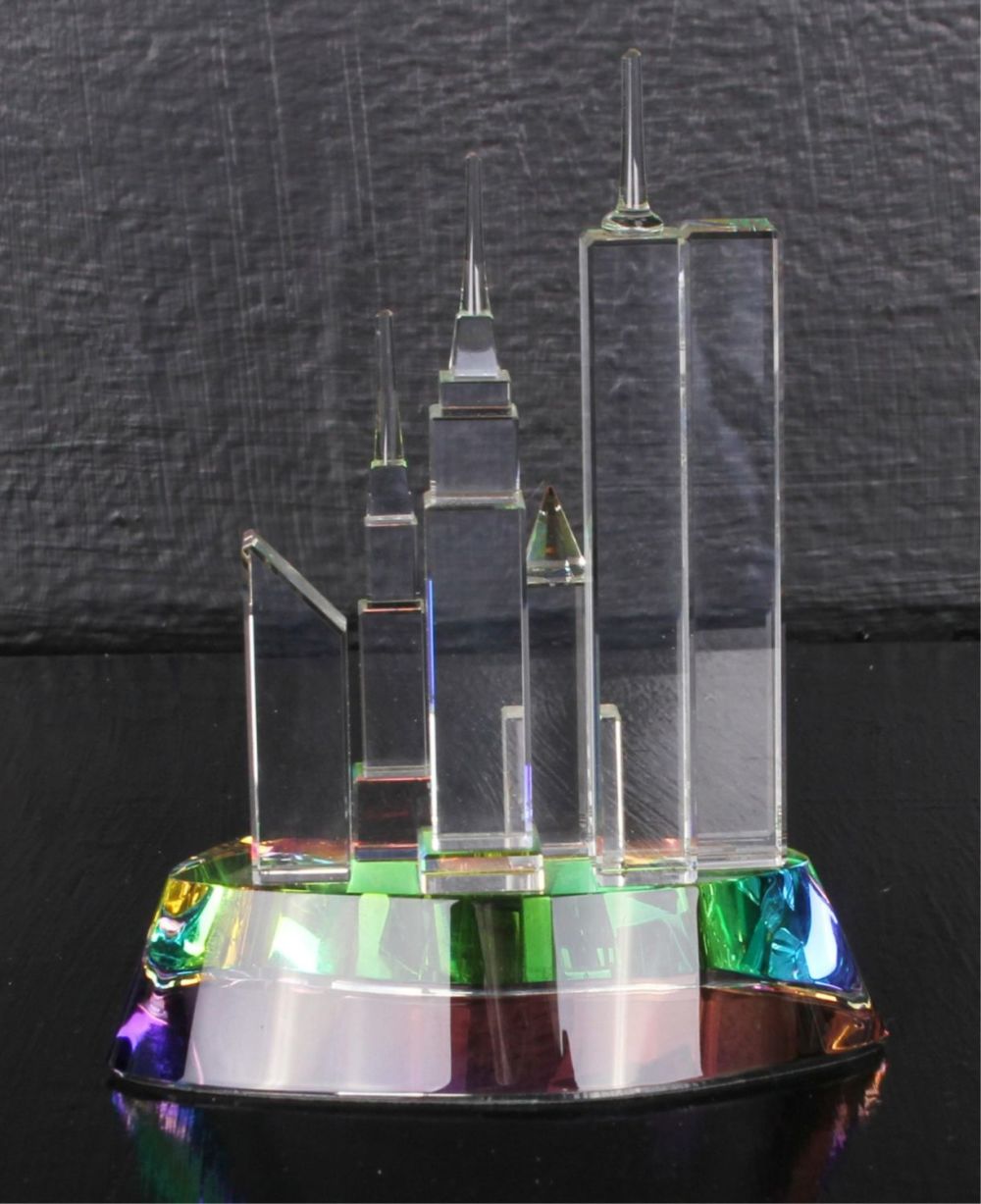 Lot 121339: PRE-9/11 WORLD TRADE CENTER BY CRYSTAL WORLD