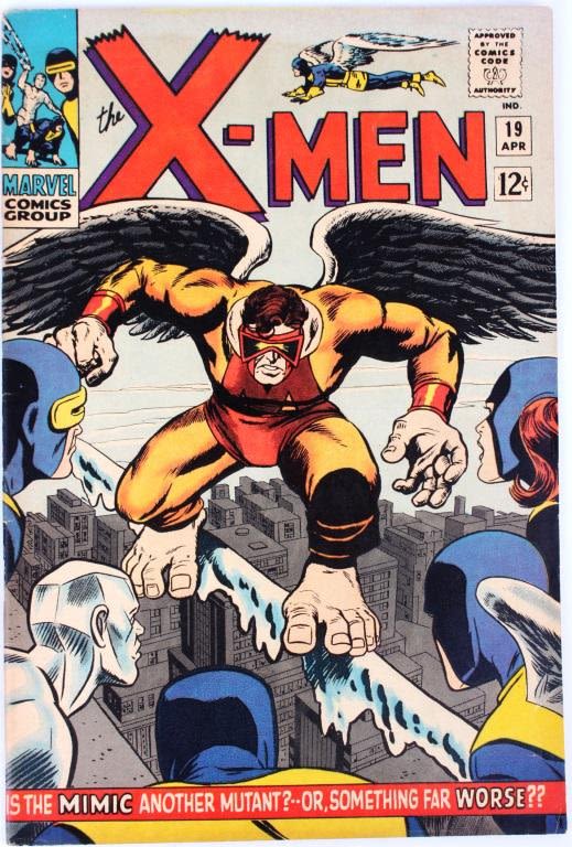 Lot 124215: X-MEN #19 SILVER AGE COMIC 1966 - 1ST MIMIC