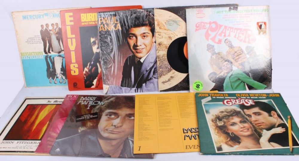 Lot 124245: VINTAGE 1960'S & 1970'S RECORDS - LOT OF 10