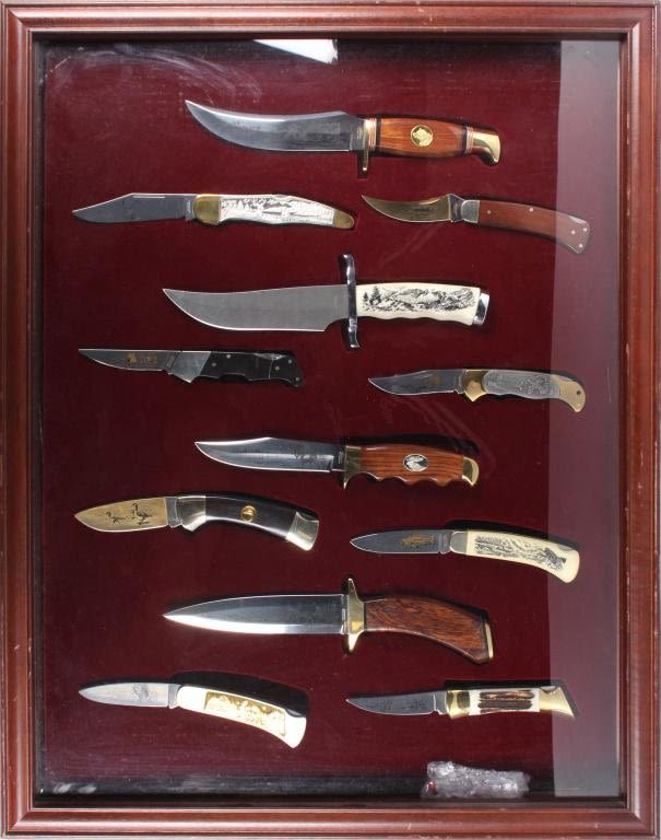Lot 124263: BOKER GREAT AMERICAN SPORTSMAN KNIVES COLLECTION