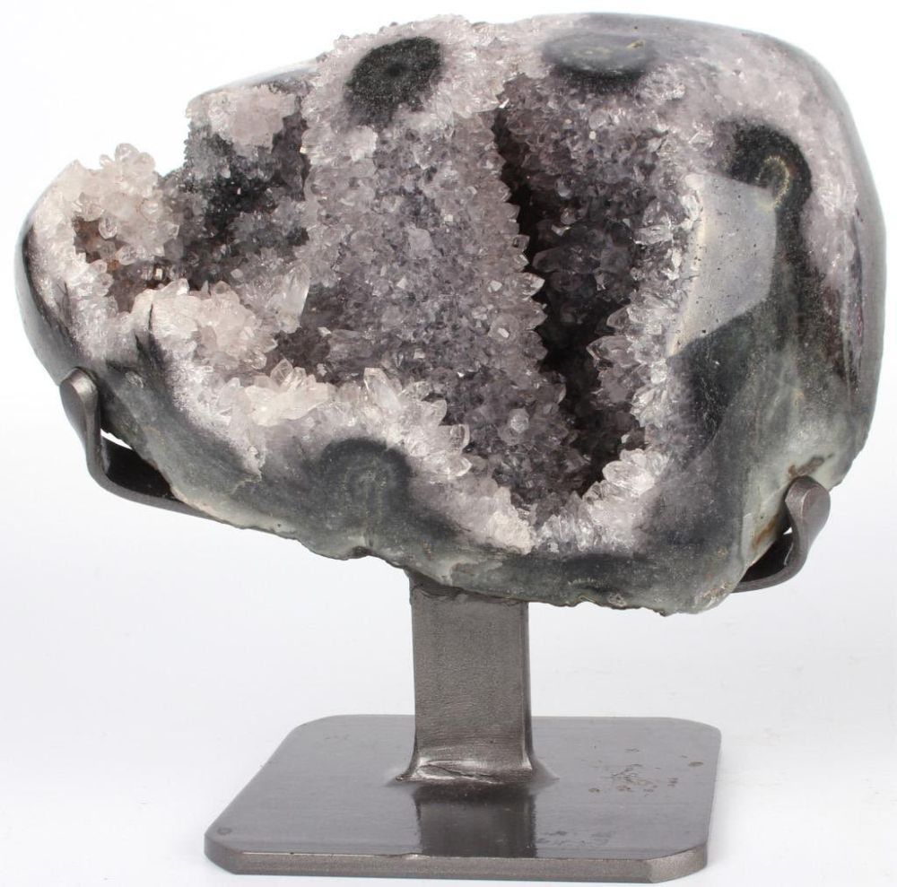 Lot 124273: URUGUAYAN AMETHYST STALACTITE EYE