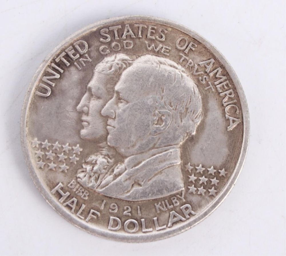 Lot 125232: 1921 ALABAMA HALF DOLLAR