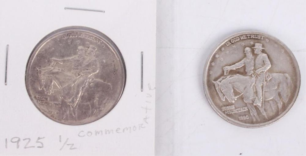 Lot 125233: 1925 COMMEMORATIVE HALF DOLLARS - LOT OF 2