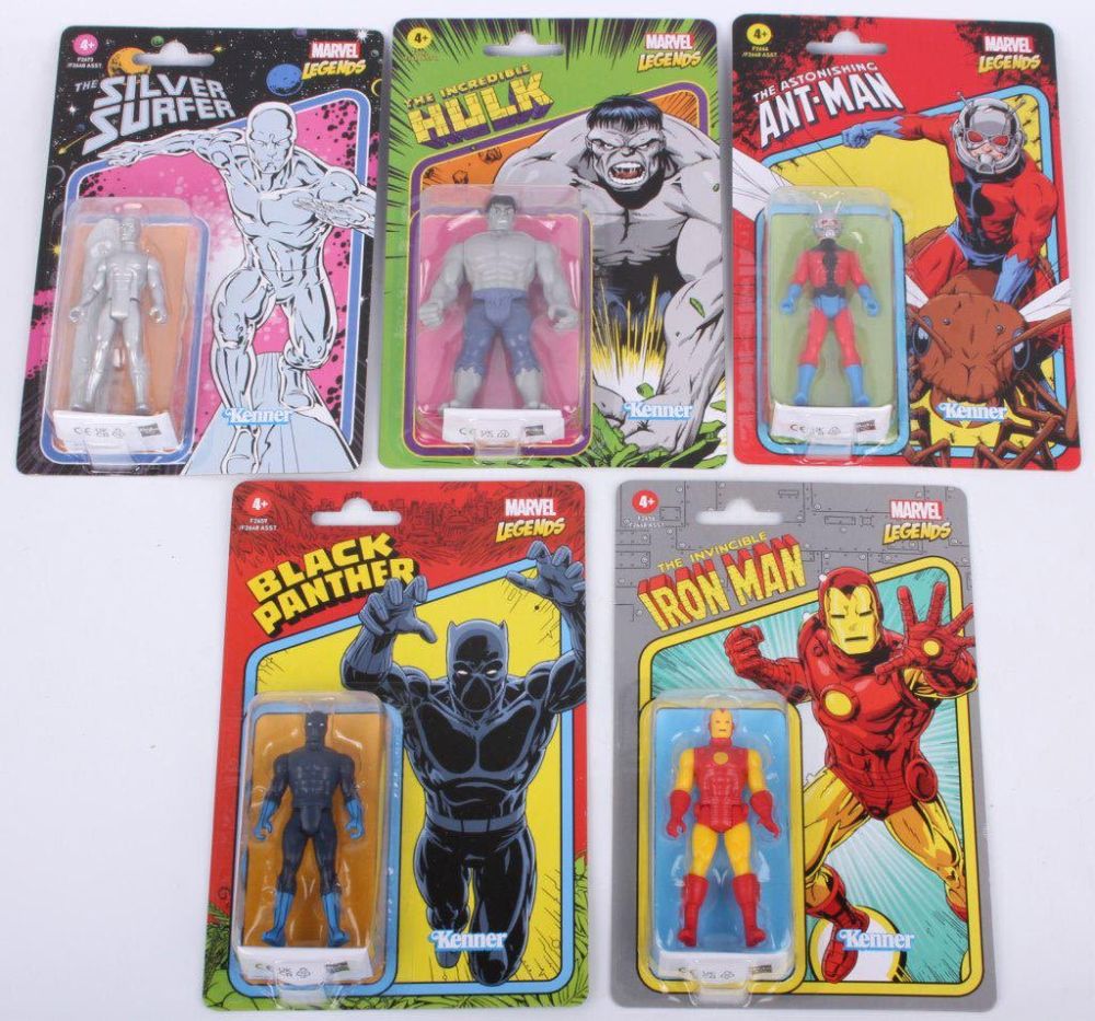 Lot 125241: MARVEL LEGENDS KENNER ACTION FIGURES - LOT OF 5