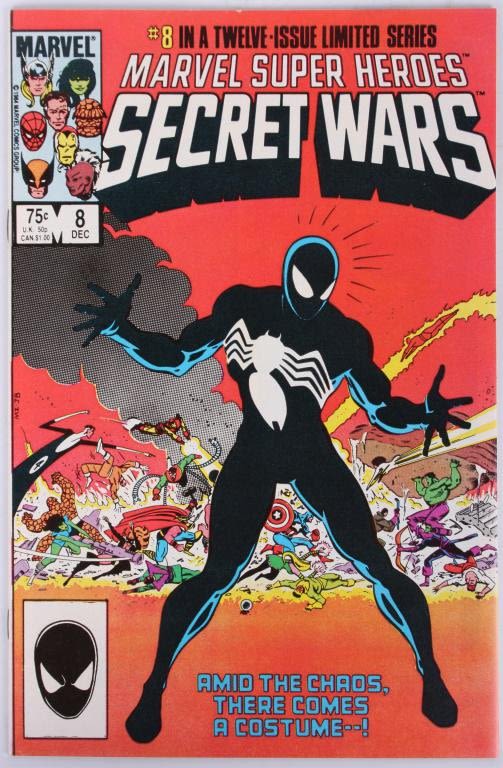 Lot 125257: SECRET WARS #8 GRADED 9.2 NM 1ST SYMBIOTE COSTUME