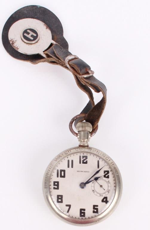Lot 125299: ILLINOIS POCKET WATCH CO. SPRINGFIELD HOWARD