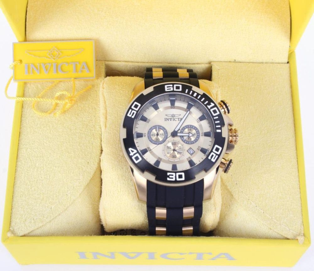 Lot 125309: INVICTA CHRONOGRAPH PRO DRIVER QUARTZ WATCH