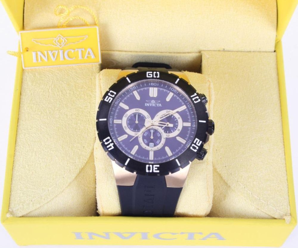 Lot 125310: MEN`S INVICTA MODEL NO. 30728 BRAND NEW W / BOX
