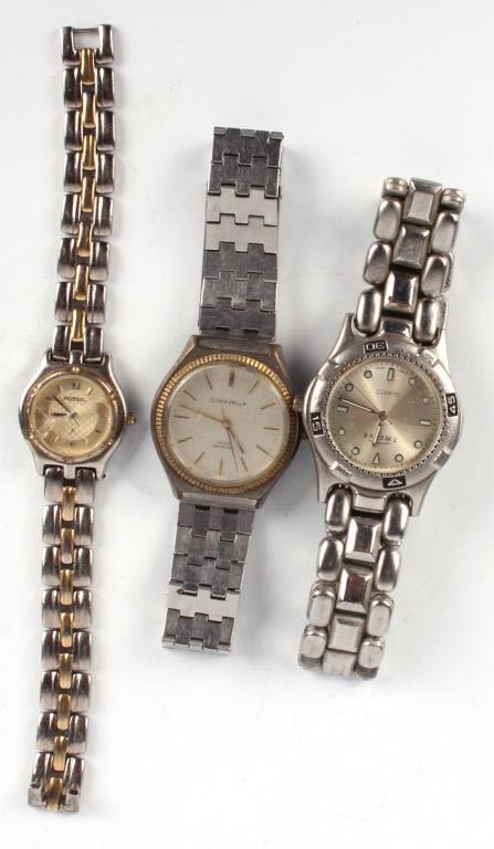 Lot 125321: ASSORTED WRISTWATCHES - LOT OF 3