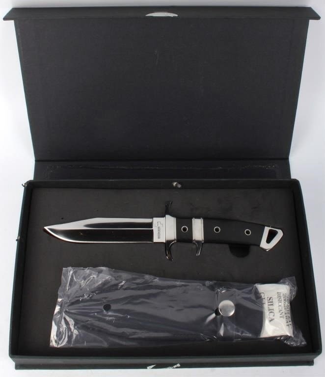 Lot 128164: BOKER PLUS KRESSLER SUB HILT FIGHTER KNIFE
