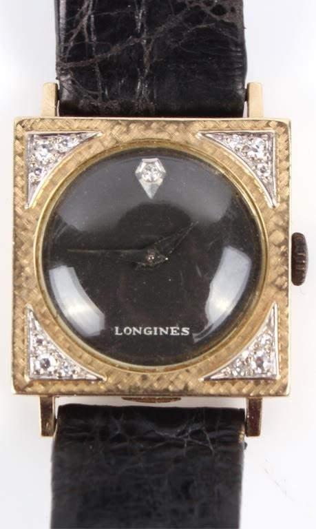 Lot 128170: 1974 LONGINES 14K GOLD VINTAGE FORMAL DRESS WATCH