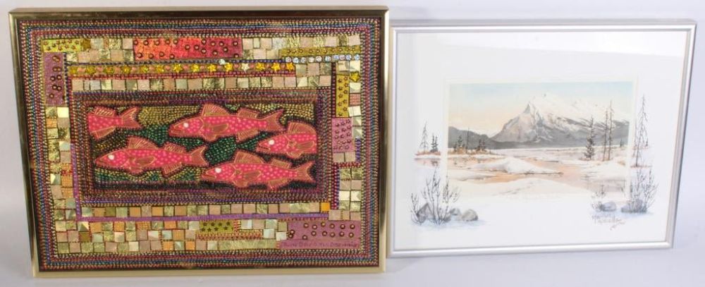 Lot 130185: MARILYN KINSELLA & RUTH DRYDEN DESHAIES ARTWORKS