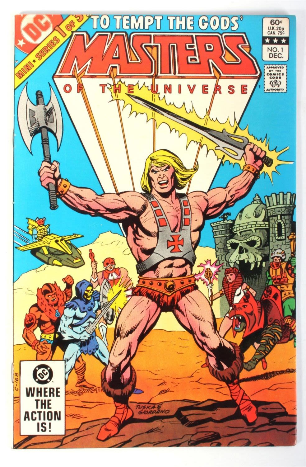 Lot 131166: MASTERS OF THE UNIVERSE #1 MINI SERIES VF/NM