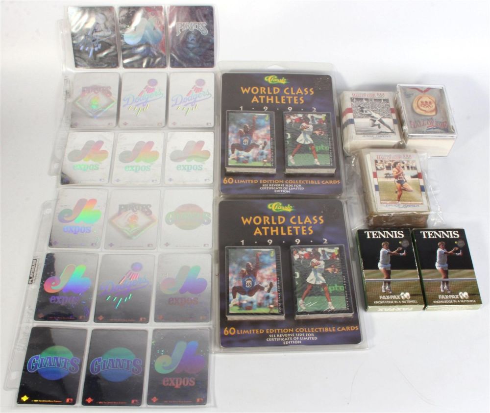 Lot 133164: SPORTS CARD SETS- 7 COLLECTIONS