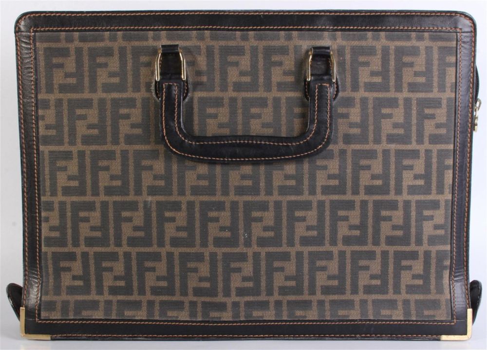 Lot 133213: FENDI S.A.S ATTACHE CASE -  MADE IN ROMA, ITALIA