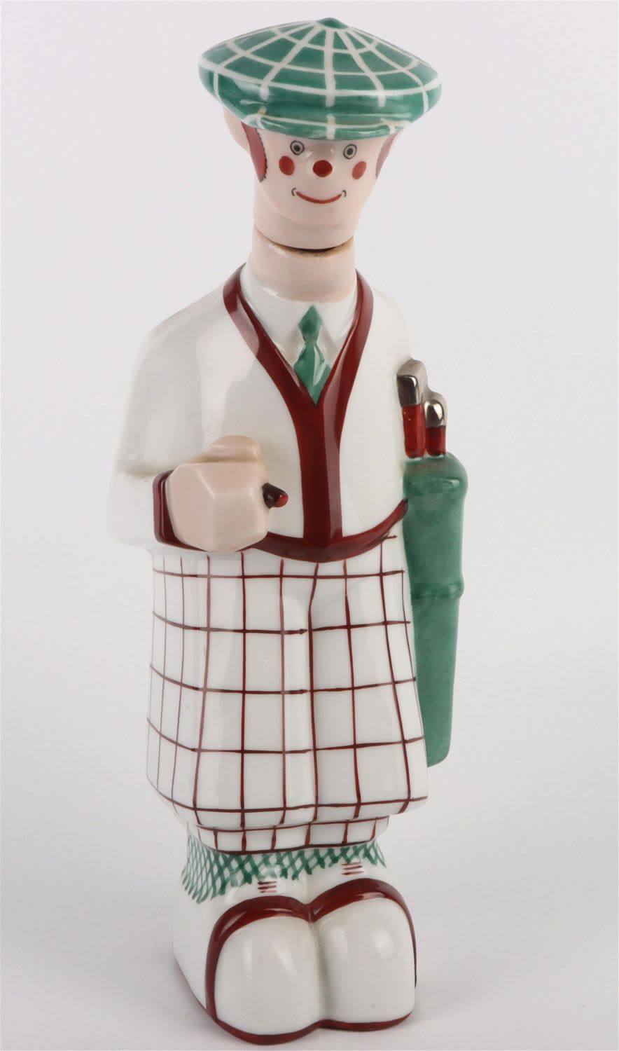 Lot 134183: ABERCROMBIE ET FITCH GOLFER BOURBON DECANTER