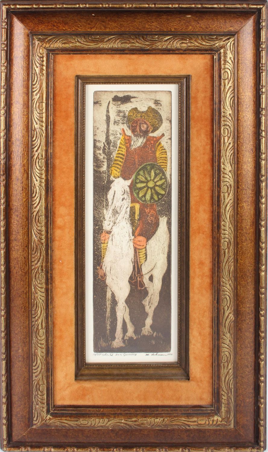 Lot 135153: MARY LEHMAN WOODBLOCK PRINTS LIMITED ED. LOT OF 2