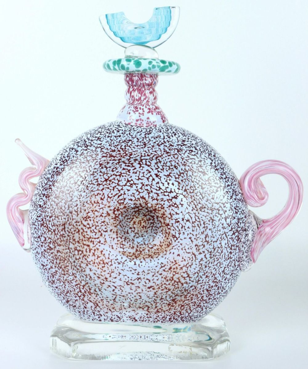 Lot 138160: RICHARD ECKERD HAND-BLOWN 1993 ABSTRACT VESSEL