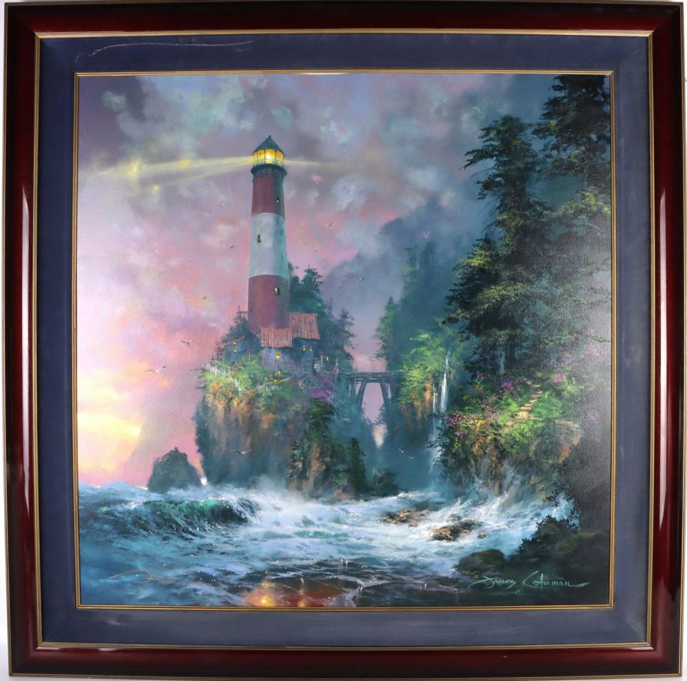 Lot 139158: JAMES COLEMAN "LIGHTING THE WAY" SIGNED GICLEE