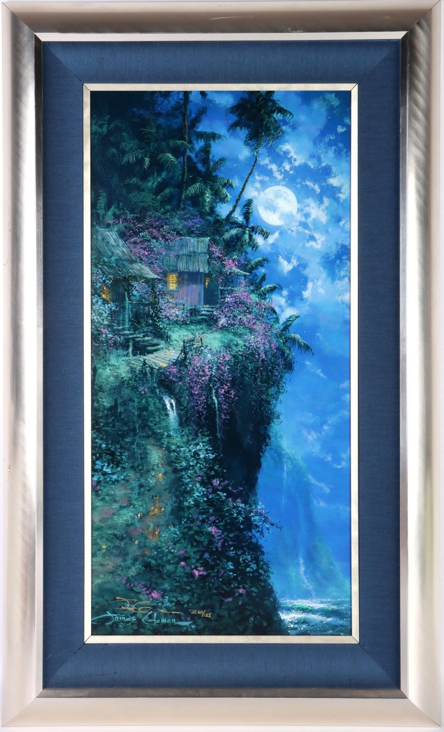 Lot 139161: JAMES COLEMAN "MIDNIGHT BLUE" GICLEE PRINT