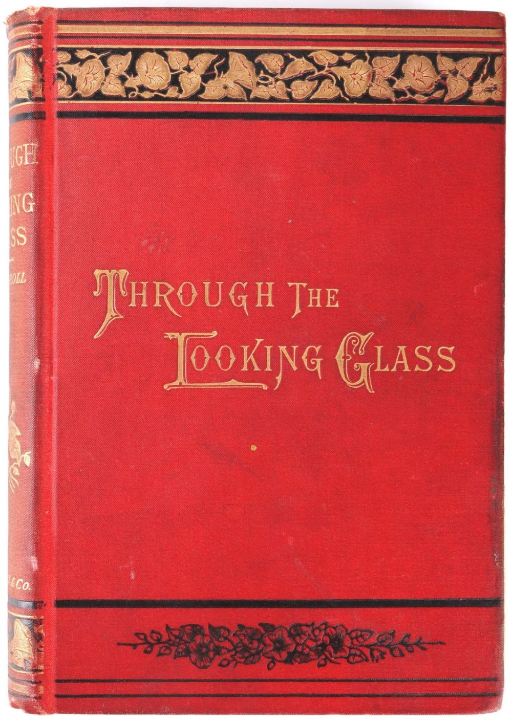 Lot 139194: 1885 THROUGH THE LOOKING GLASS MACMILLAN & CO.