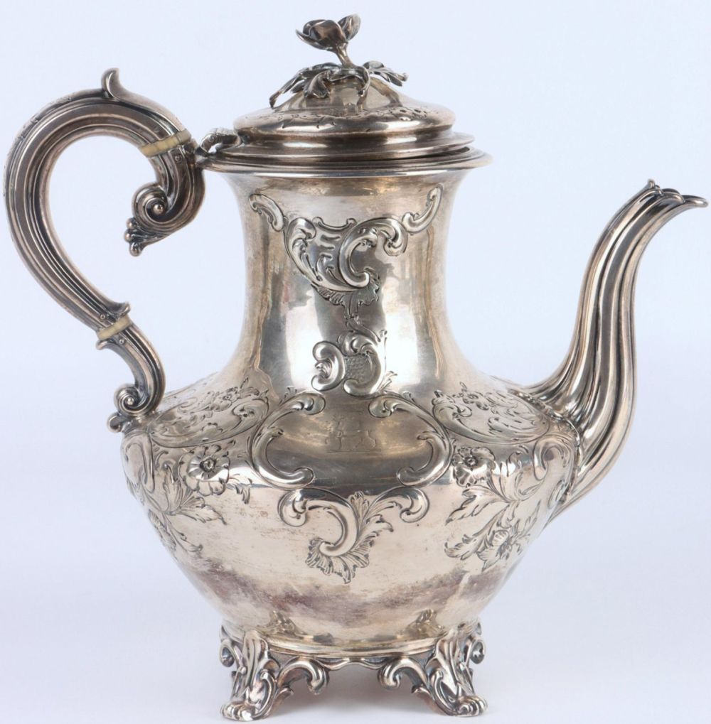 Lot 141198: 1841 ANTIQUE EDWARD & BARNARD STERLING PITCHER