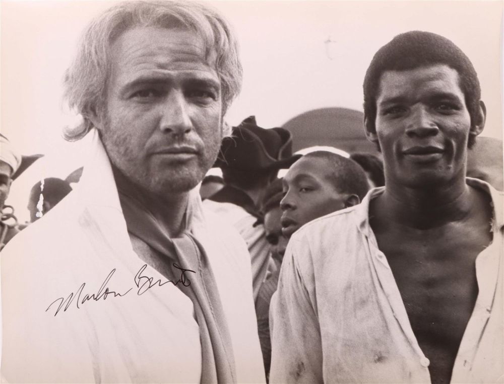 Lot 142155: MARLON BRANDO AUTOGRAPHED PHOTO GODFATHER