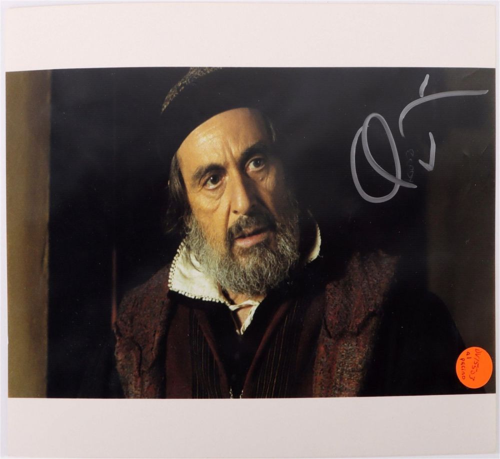 Lot 142175: AL PACINO SIGNED PHOTO AUTOGRAPH GODFATHER