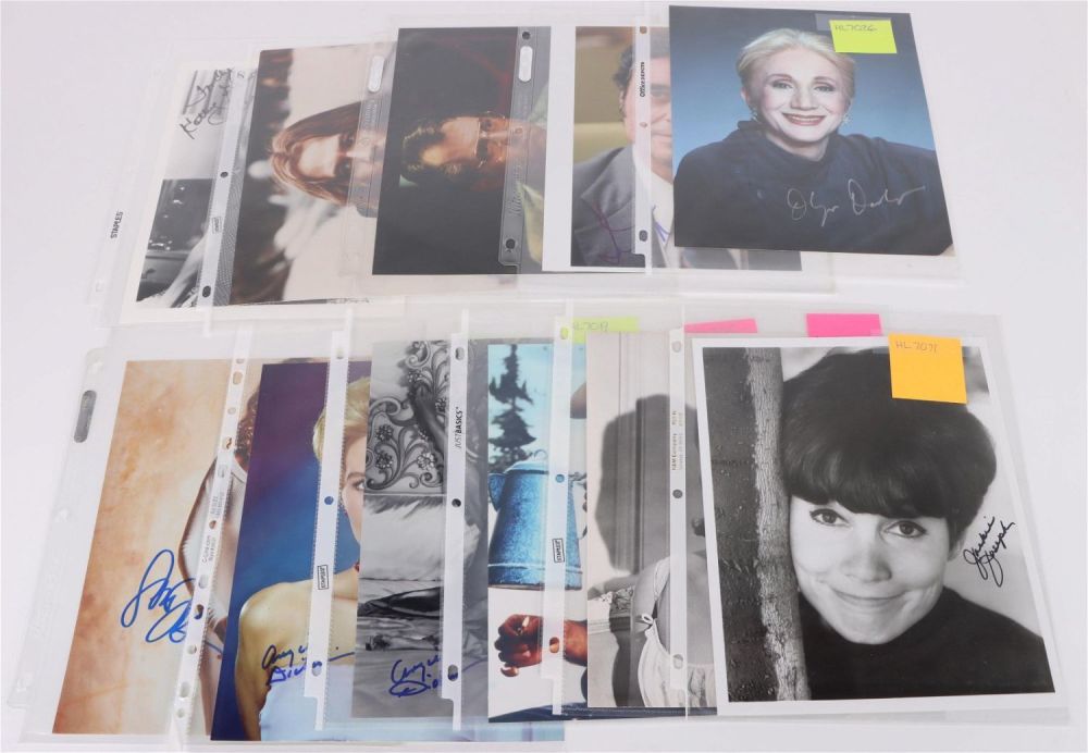Lot 143170: ASSORTED AUTOGRAPHS CELEBRITIES & MORE (11)
