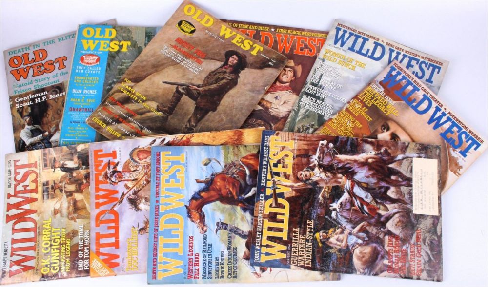 Lot 143190: VINTAGE WESTERN MAGAZINES - LOT OF 10