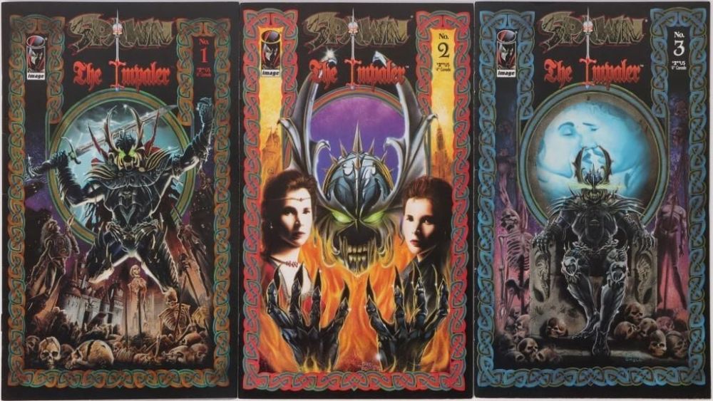 Lot 144174: SPAWN THE IMPALER #1, #2 & #3 IMAGE COMIC BOOKS