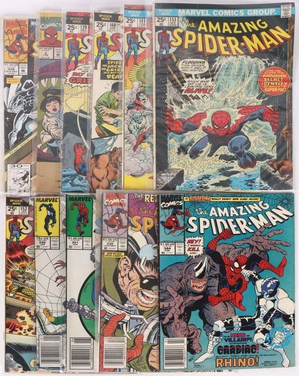 Lot 144200: THE AMAZING SPIDER-MAN COLLECTIBE COMICS - (11)